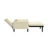 GDFStudio Uma Modern 55.11'' Convertible Corduroy Upholstered Loveseat Sofa - 4 of 4