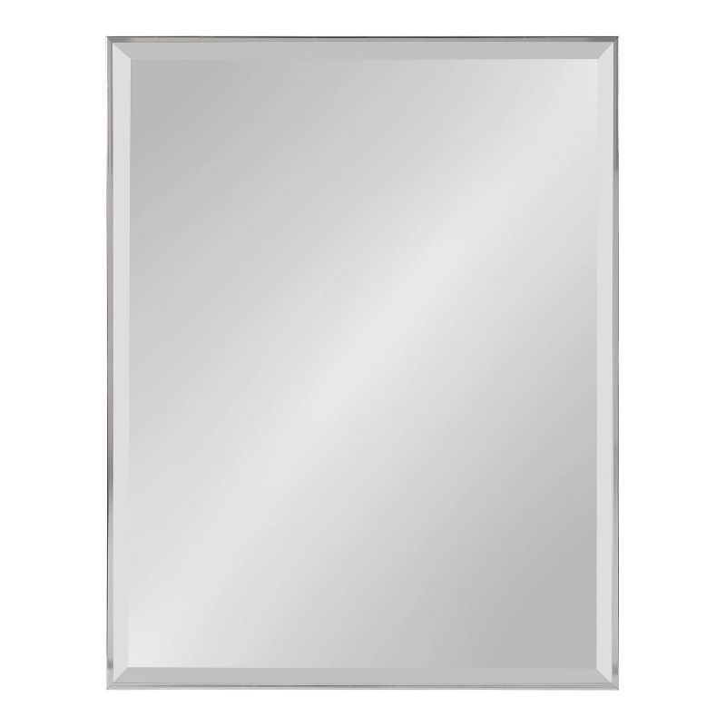 22.7&#34; x 28.7&#34; Rhodes Rectangle Wall Mirror Silver - Kate &#38; Laurel All Things Decor, 3 of 7