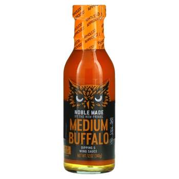The New Primal Dipping & Wing Sauce, Medium Buffalo, 12 oz (340 g)