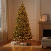 HomeRoots 9' Pre Lit Full Spruce Christmas Tree - 2 of 4