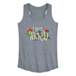 Women's - Wicked - Elphaba Graphic Racerback Tank - 1 of 4