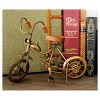 Olivia & May Vintage Reflections Iron Off-Road Model Bicycles 11" 2ct: Indoor Tabletop Decorative Sculptures - 2 of 4