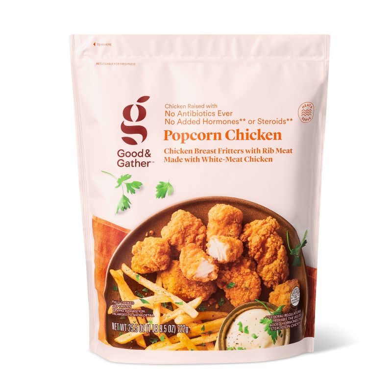 Popcorn Chicken - Frozen - 25.5oz - Good &#38; Gather&#8482;, 1 of 7