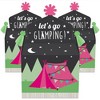 Big Dot of Happiness Let's Go Glamping - Treat Box Party Favors - Camp Glamp Party or Birthday Party Goodie Gable Boxes - Set of 12 - 2 of 4