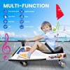 24V Electric Drift Go-Kart for Kids Ages 3-12 with 1:1 Steering Ratio, Rear-Wheel Drifts¨C Safe & Durable Ride-On Kart - 4 of 4