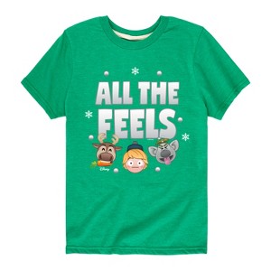 Boys' - Disney - All The Feels Short Sleeve Graphic T-Shirt - 1 of 4