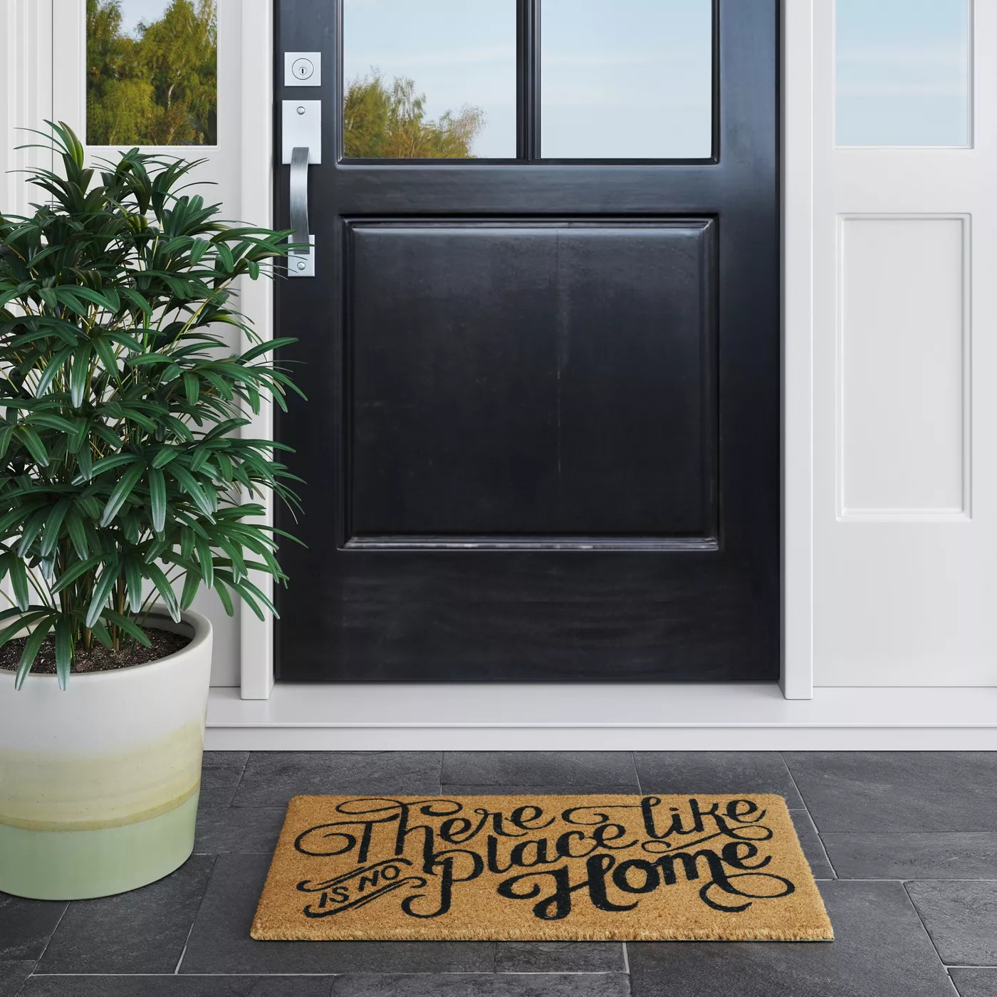 1'6"X2'6"/18"X30" Quote Doormat Black - Threshold™ - image 3 of 8