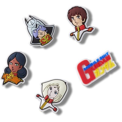 Crocs Jibbitz Gundam Shoe Charms 5 Pack