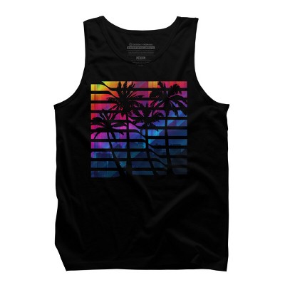 Men's Design By Humans City Summer By clingcling Tank Top