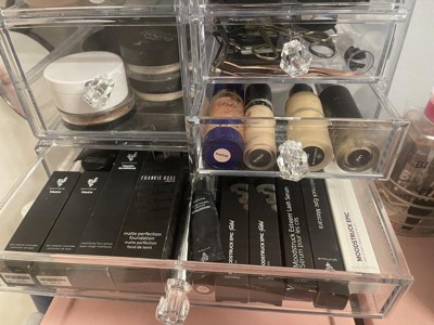 Sorbus Rotating Makeup Organizer - Clear