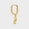 Bijoux Sport by Luv Aj MLB Gold Logo Huggie Earrings - 3 of 3