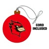 Wesleyan University Primary Logo Wood Christmas Tree Holiday Ornament - 2 of 4
