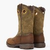 Men's Rebel by Durango Brown Saddle Western Boot - 4 of 4