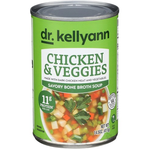 Dr. Kellyann Chicken & Veggies Savory Bone Broth Soup - Case of 12 - 14.5 oz - image 1 of 1