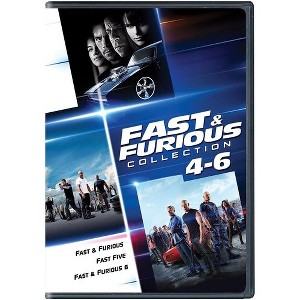 Fast And Furious Collection: 4 - 6 (DVD) - 1 of 1