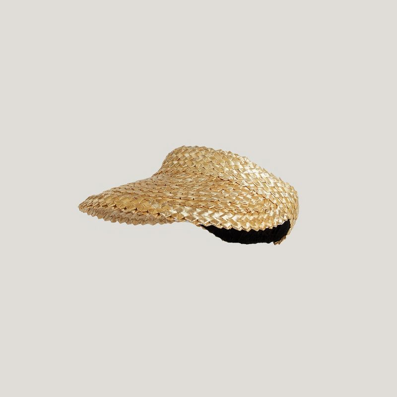 Women's Tan Summer Visor Hat - Cupshe, 3 of 8