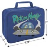 Rick And Morty Spaceship Insulated Soft Sided Lunch Box - 2 of 4