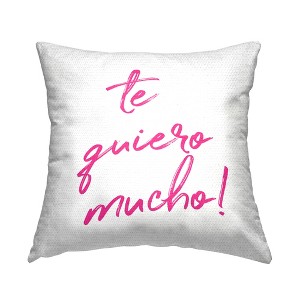 Stupell Industries Te Quiero Mucho Rosa - 1 of 3
