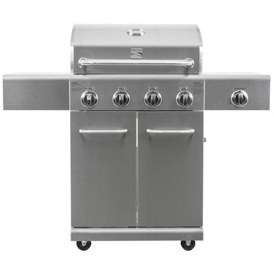 Kenmore 6-burner Xl Grill With Side Propane Gas Burner Pg-40611s0l : Target