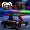 Jojoka Go Kart Electric Drift Kart Car, 24V Outdoor Ride on Toy, Fast 2×300W Motor, 8 MPH High Speed Drift Car - 3 of 4