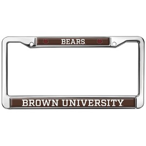 Brown University Bears Full Size Standard License Plate Metal Frame - 1 of 4