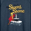 Women's - Disney - The Sword And The Stone Lightweight French Terry Wide Neck Long Sleeve Shirt - 2 of 4