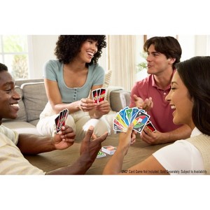 UNO Add-On Pack Billie Eilish Card Game for Family & Game Nights Travel Camping & Parties - 1 of 4