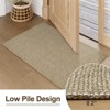 Lahome Boho Area Rug Machine Wasbable Rugs for Kitchen Non Skid Low Pile Braided Cotton Farmhouse Entryway Rugs Indoor Throw Rug Door Mats - 2 of 4