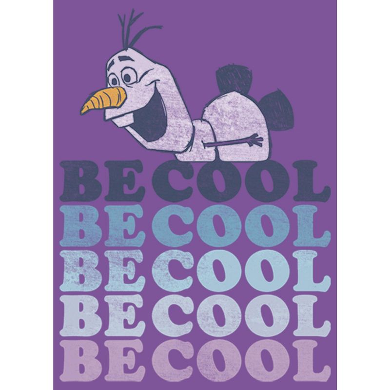 Girl's Frozen 2 Olaf Be Cool T-Shirt, 2 of 5