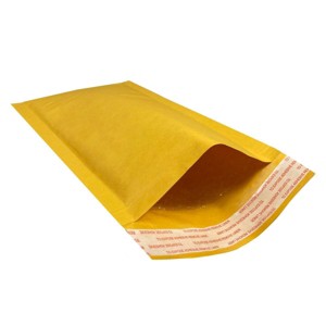 UOFFICE Pack of 1000 Bulk Kraft Bubble Mailers 5" x 10" - #00 Self-Seal Padded Envelopes - 1 of 4