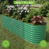 TROPOW Raised Garden Bed, Galvanized Planter Box Outdoor - 3 of 4