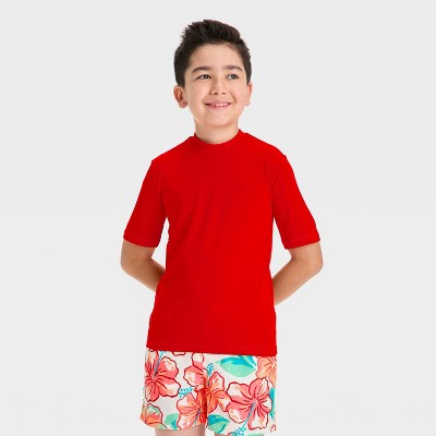 Boys' Short Sleeve Rash Guard Top - Cat & Jack™
