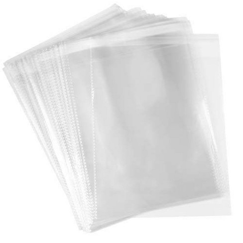 100 2 12 x 3 12 inch Clear Cello Bag Self Sealable Bag Cellophane Packaging