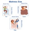 Vipbear 8/10 Inch Extra Firm Twin Size Memory Foam Mattress with Tencel Cover for Back Pain,Cooling Green Tea/Gel Bed Mattresses in a Box,Made in USA - 3 of 4
