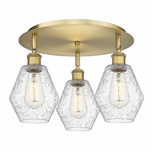 Cindyrella - 3 Light Flush Mount In Industrial Style-10 Inches Tall and 17.75 Inches Wide - 1 of 1