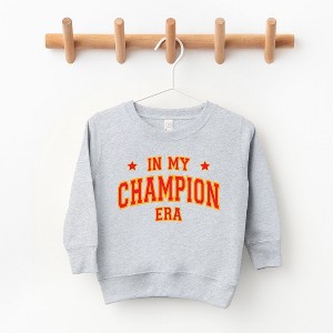 The Juniper Shop Red In My Champion Era Toddler Graphic Sweatshirt - 1 of 2