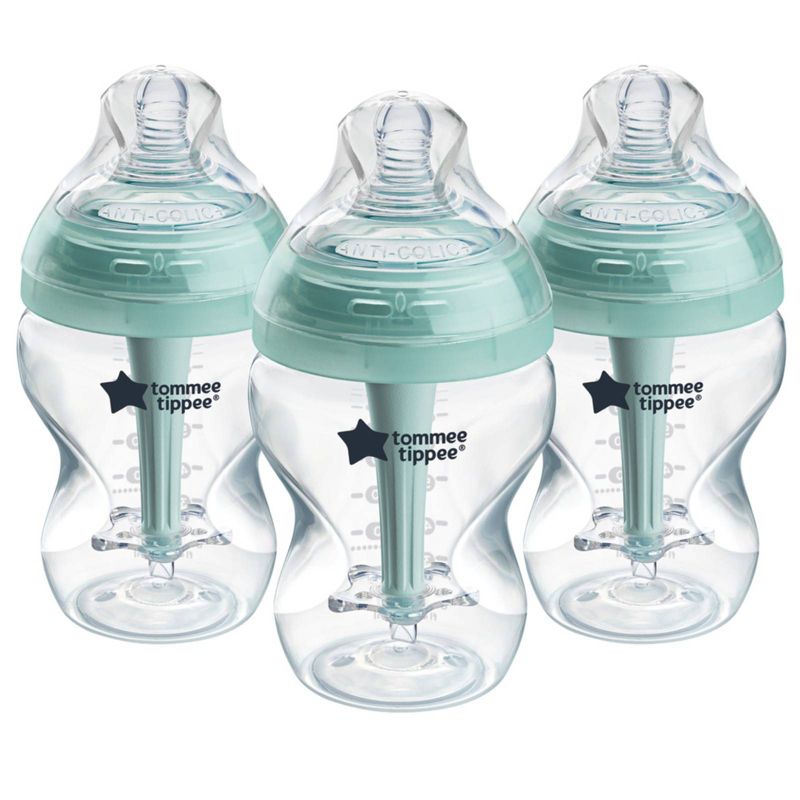Tommee Tippee Advanced Anti-Colic Baby Bottle Set - 9oz/3pk, 1 of 8