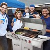 RoyalGourmet TG6402S Stainless Steel Outdoor BBQ Gas Grill Premier 6-Burner with Sear Burner: Propane, Side Shelf - 3 of 4