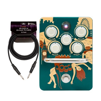 Orange Amps Kongpressor Optical Class A Compressor Guitar Pedal Bundle