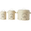 Generic Set of 3 Farmhouse Produce Canisters - 2 of 2