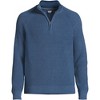 Lands' End Men's Drifter Quarter Zip Sweater - 3 of 4