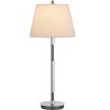 Cal Lighting 150W 3 way Ciudad metal two tone table lamp - 2 of 4