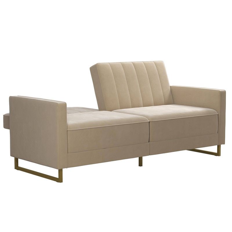 Skylar Coil Futon Modern Sofa Bed and Couch - Novogratz, 4 of 13