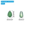 Unique Bargains Czech Glass Teardrop Clear Versatile Craft Loose Beads Puffed Raindrop Beads 50 Pcs - 2 of 4