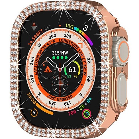 Worryfree Gadgets Bling Case Compatible With Apple Watch Ultra