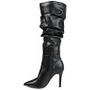 Journee Collection Womens Sarie Stiletto Knee High Boots - 2 of 4