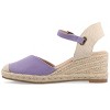 Journee Collection Womens Ashlyn Wedge Heel Espadrille Sandals - 2 of 4