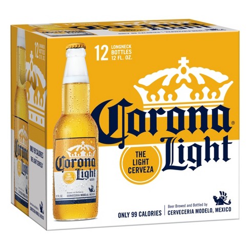 Corona Light Lager Beer - 12pk/12 Fl Oz Bottles : Target