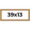 PosterPalooza | Panoramic Contemporary Gold Picture Frame - UV Acrylic, Foam Board Backing, Hanging Hardware - 2 of 4