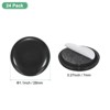 Unique Bargains Round Self-Adhesive EVA Foam Furniture Sliders Floor Protectors Black - 2 of 4